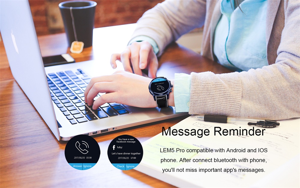 lem5 pro 3g smartwatch