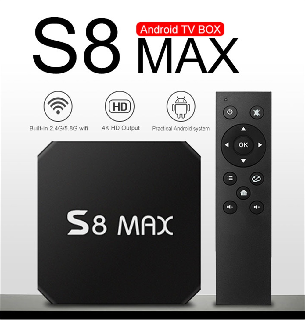 s8 max tv box