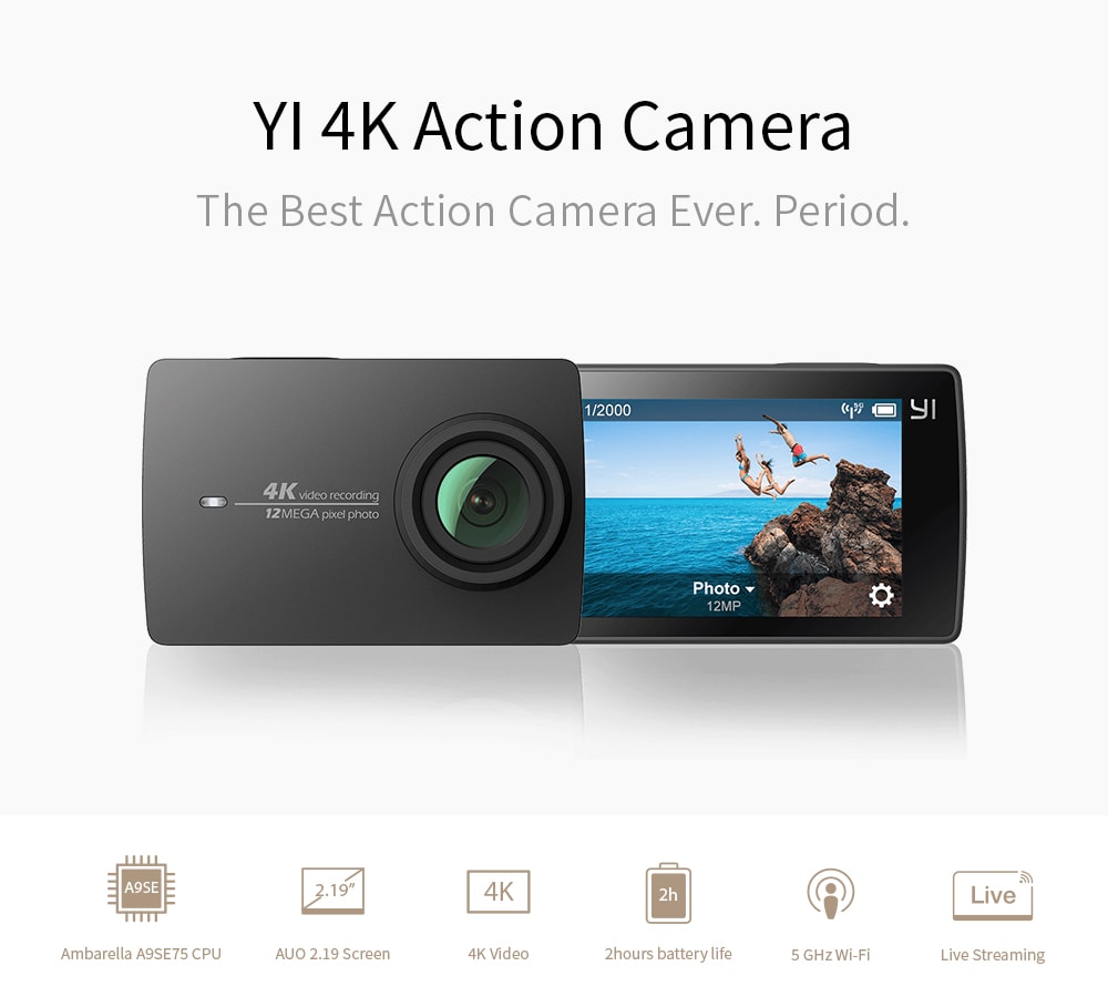 yi 4k action camera