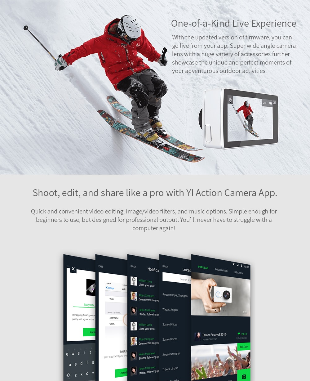 yi 2 action camera