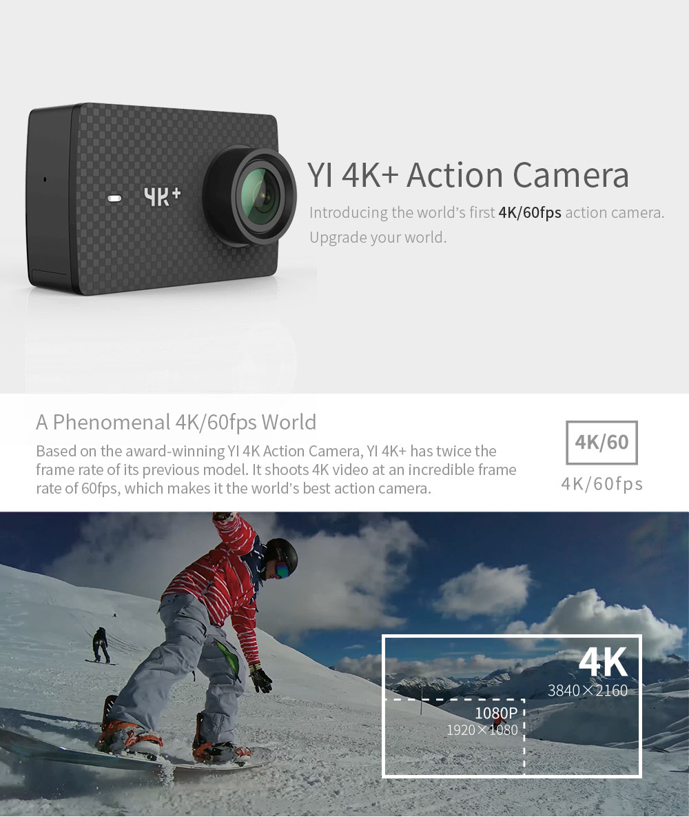 yi 4k plus action camera