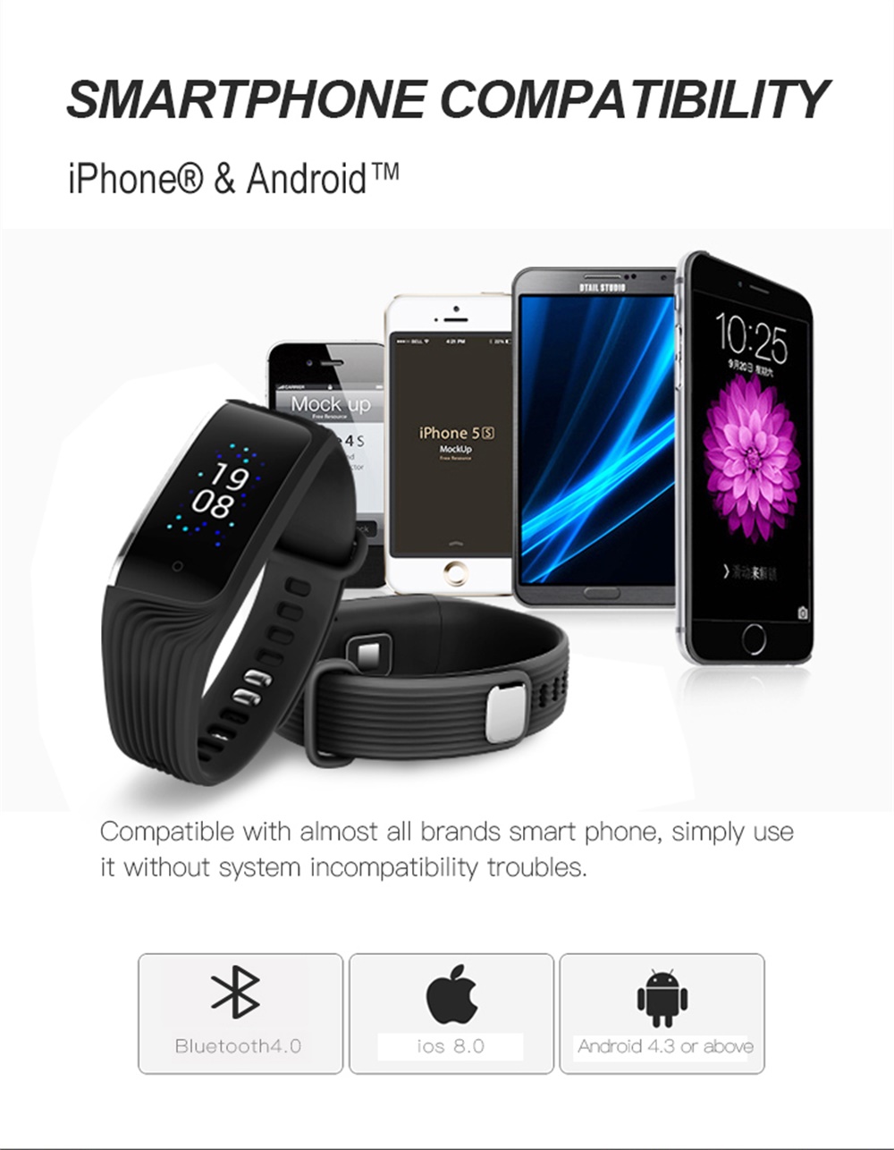 2018 s4 smart bracelet