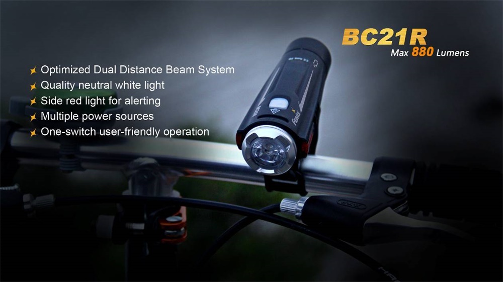 fenix bc21r bike light