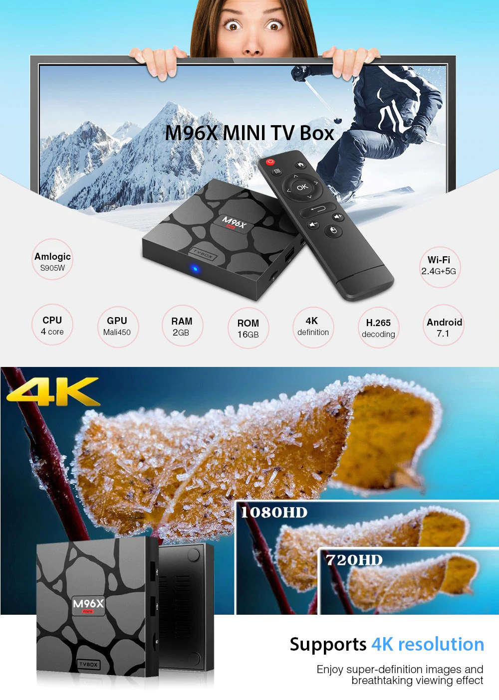 m96x mini tv box
