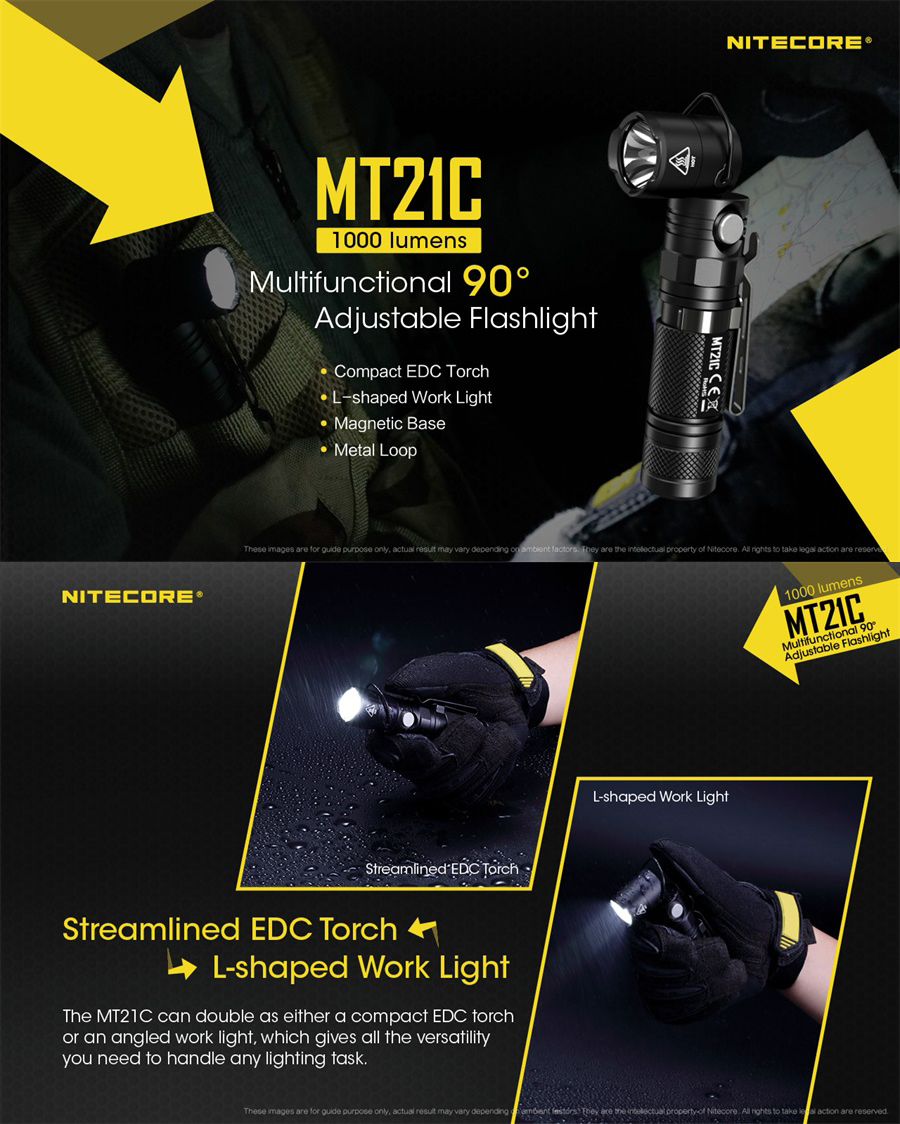 nitecore mt21c flashlight