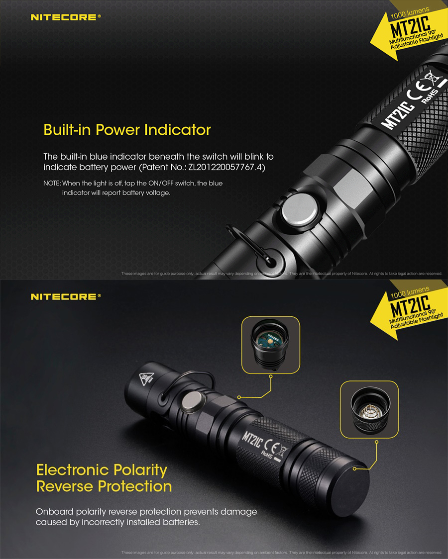 new nitecore flashlight
