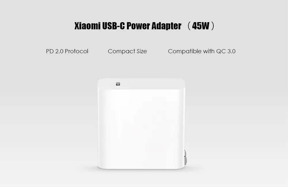 xiaomi 45w usb c charger