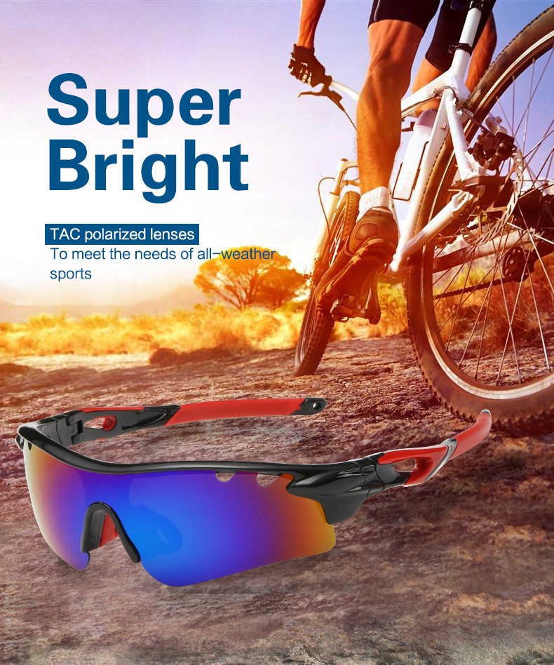 Coolsir C-8502 Polarized Sports Sunglasses for Men 