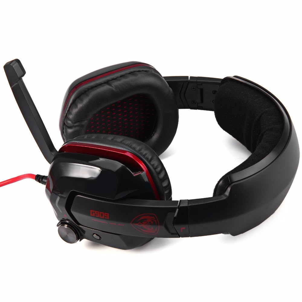Somic G909 Gaming Headset for PC Gaming with Mic Volume Control Vibration Function 