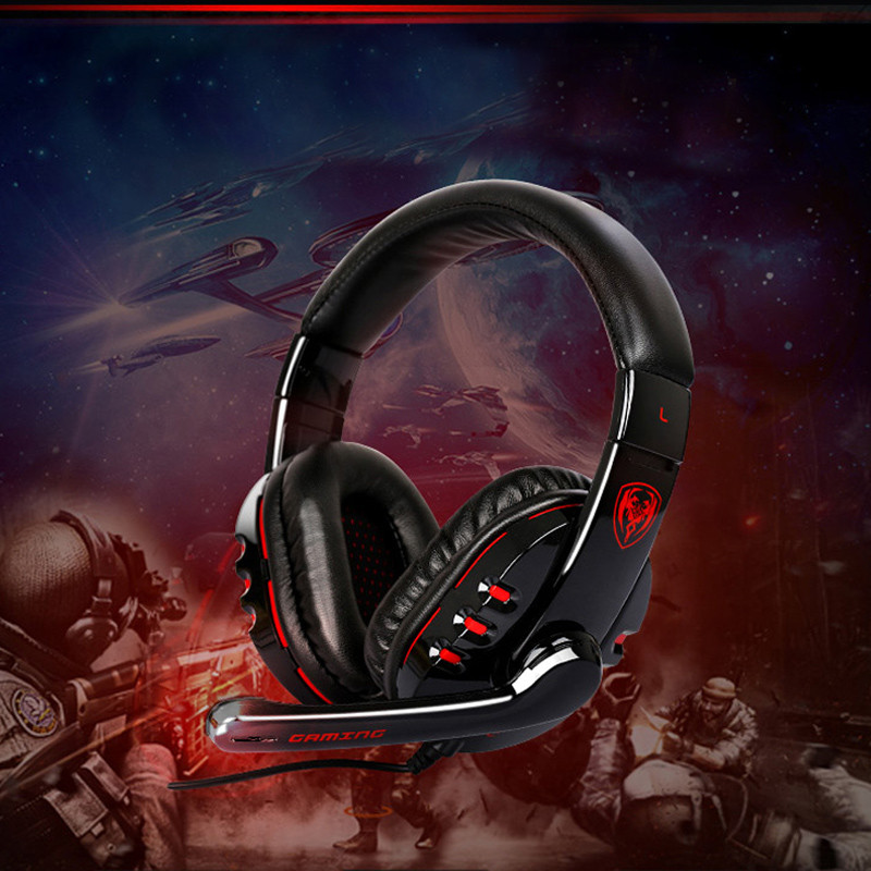 Somic G927 USB Gaming Headset for PC Deep Bass Stereo Surround 7.1